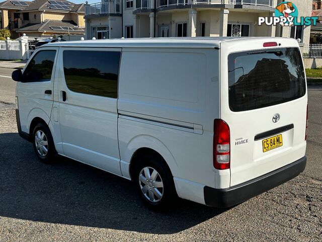 2014 TOYOTA HIACE LWB KDH201R MY14 4D VAN