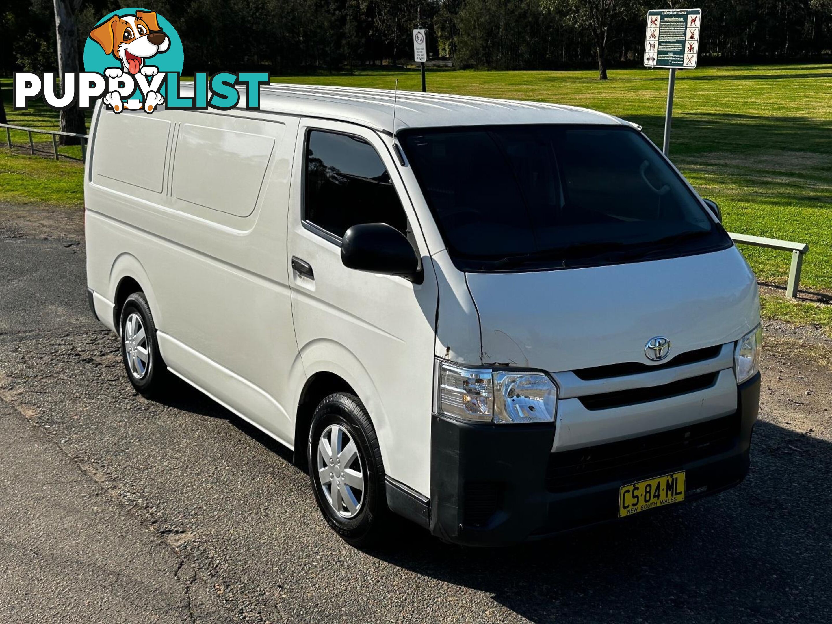 2014 TOYOTA HIACE LWB KDH201R MY14 4D VAN