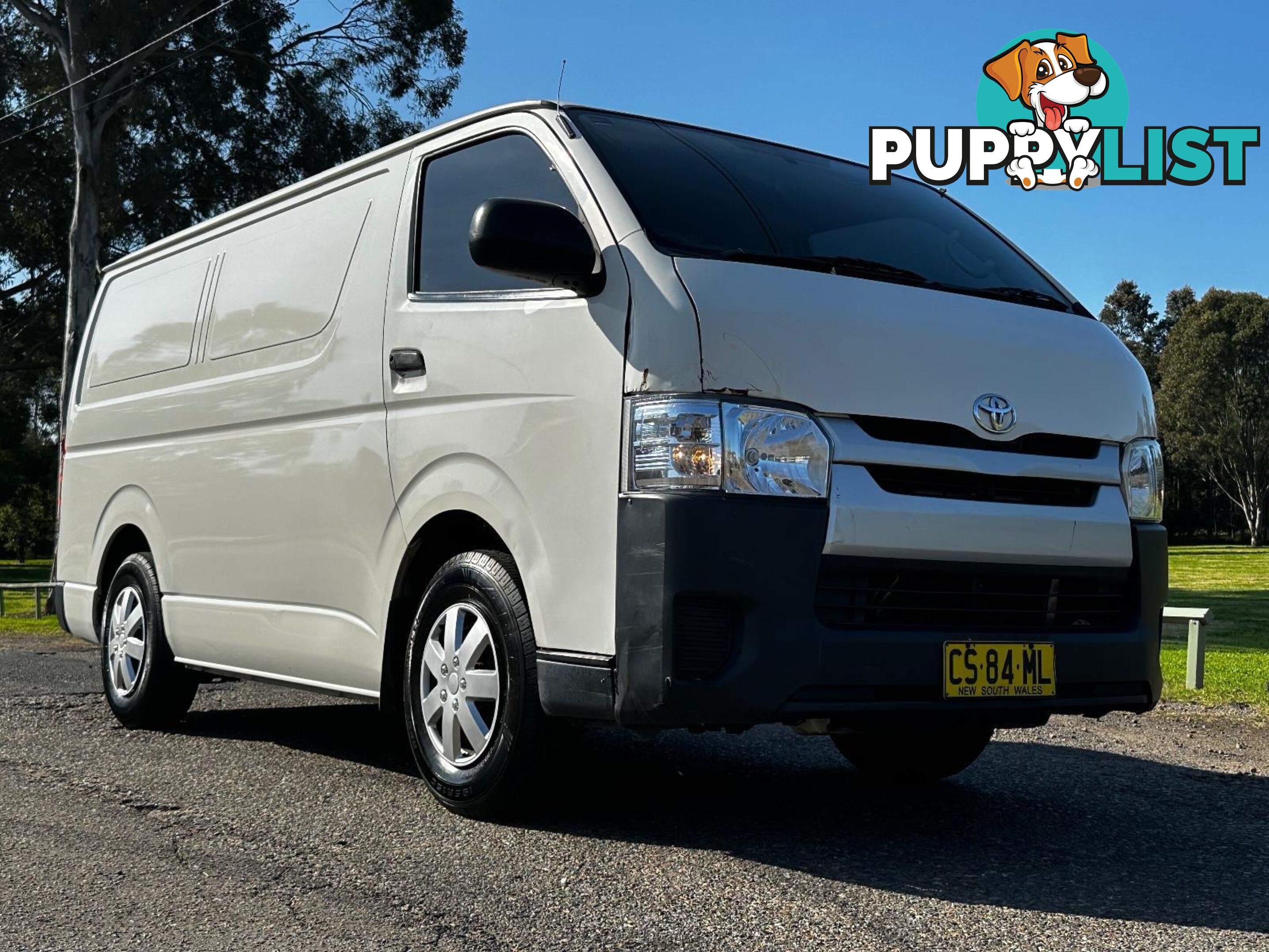 2014 TOYOTA HIACE LWB KDH201R MY14 4D VAN