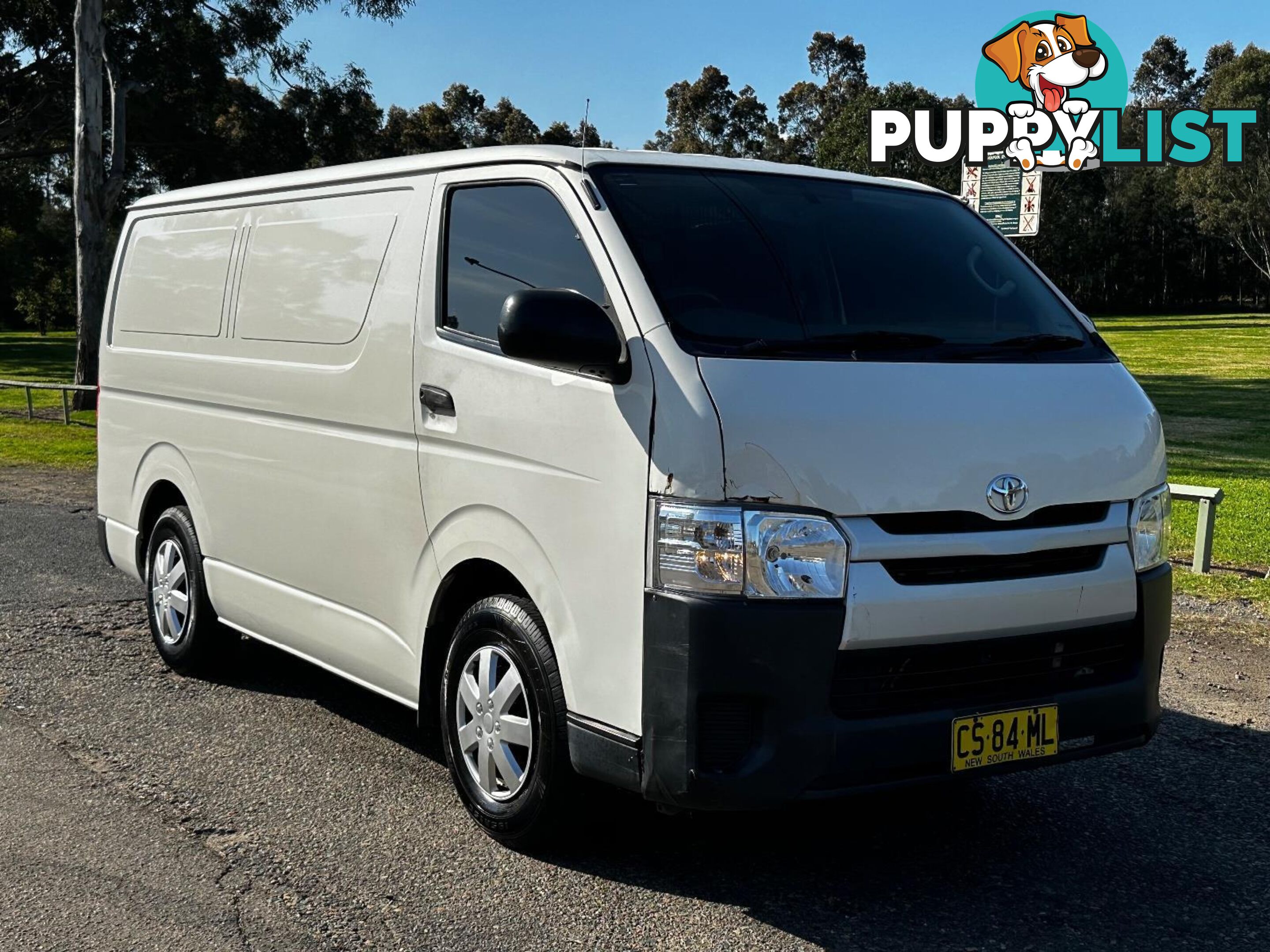 2014 TOYOTA HIACE LWB KDH201R MY14 4D VAN