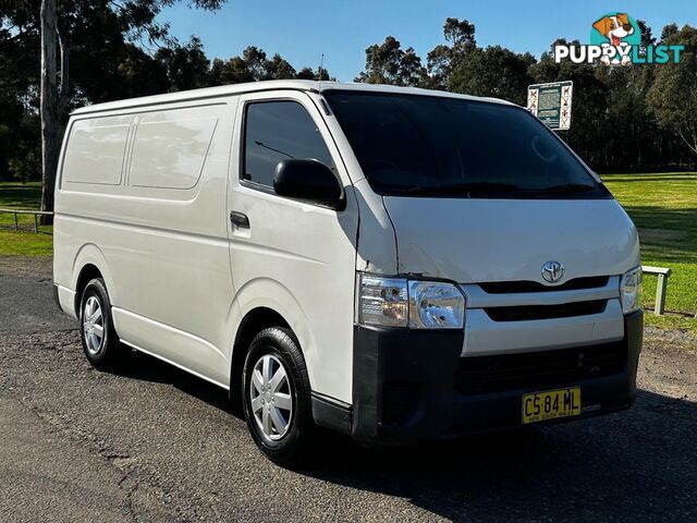 2014 TOYOTA HIACE LWB KDH201R MY14 4D VAN