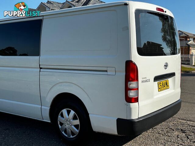 2014 TOYOTA HIACE LWB KDH201R MY14 4D VAN