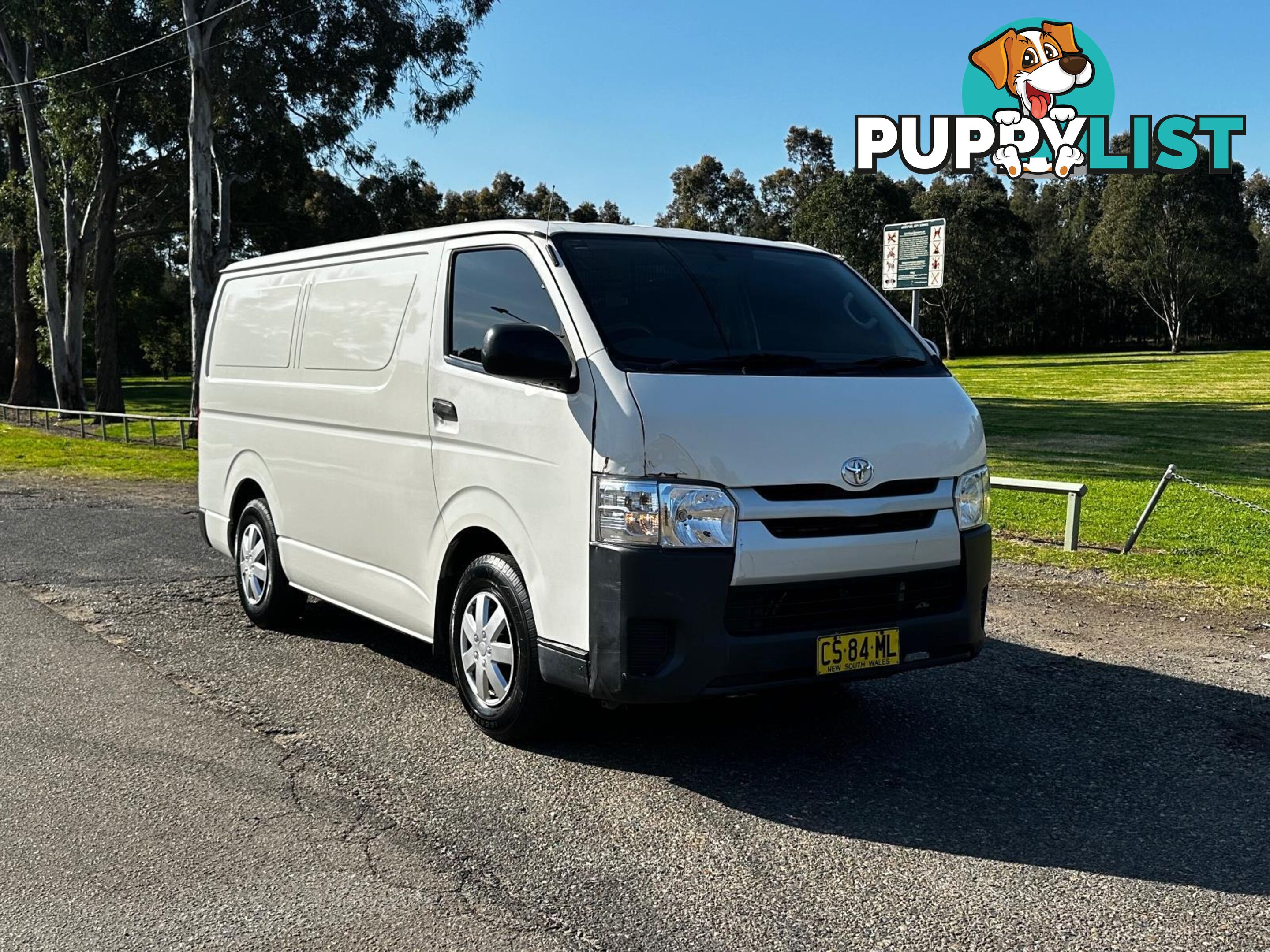 2014 TOYOTA HIACE LWB KDH201R MY14 4D VAN