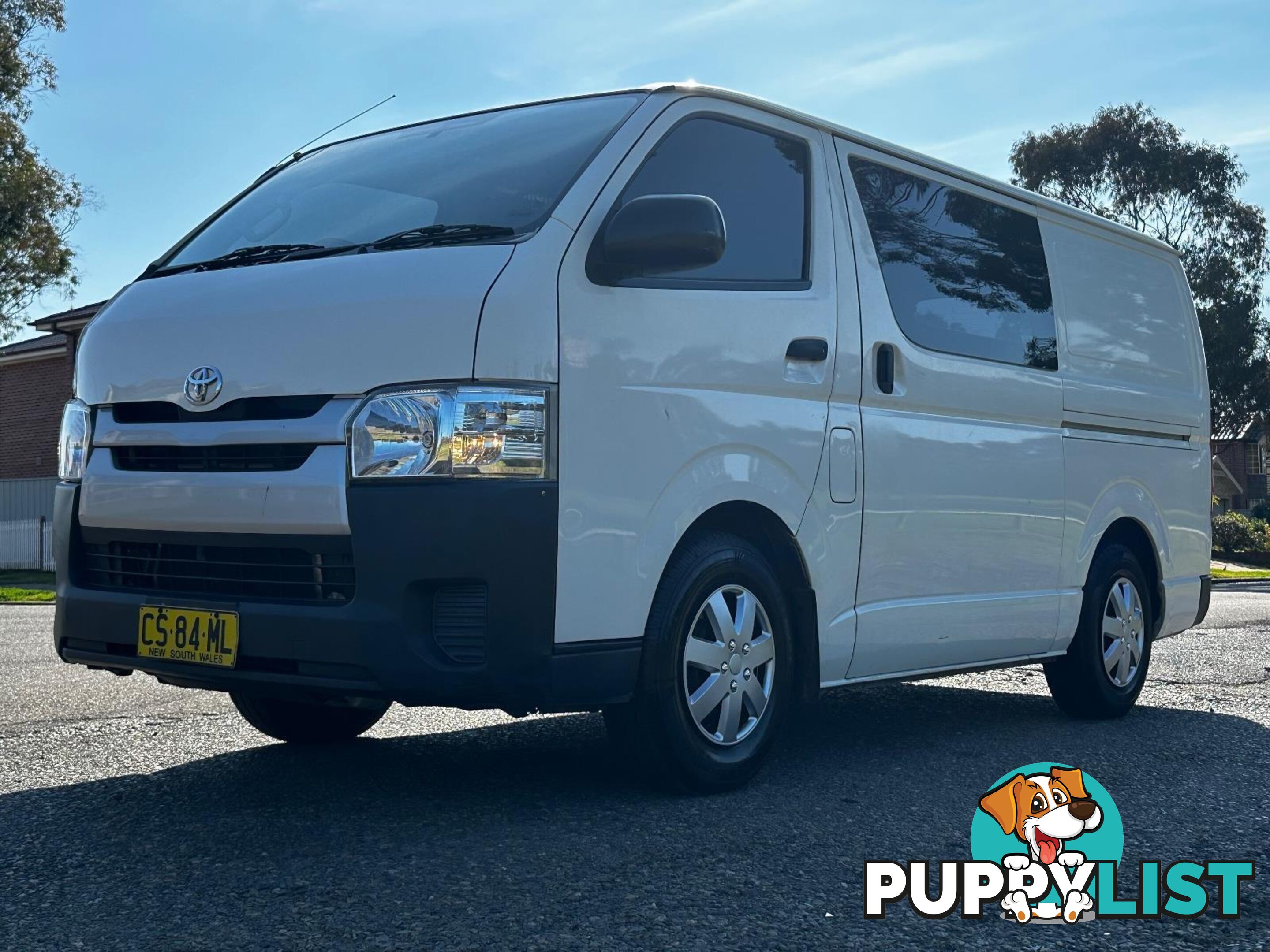 2014 TOYOTA HIACE LWB KDH201R MY14 4D VAN