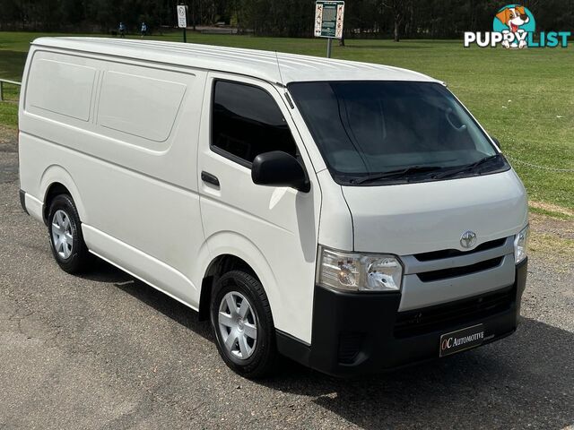 2014 TOYOTA HIACE LWB KDH201R MY14 4D VAN