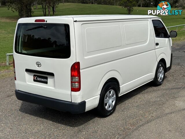 2014 TOYOTA HIACE LWB KDH201R MY14 4D VAN