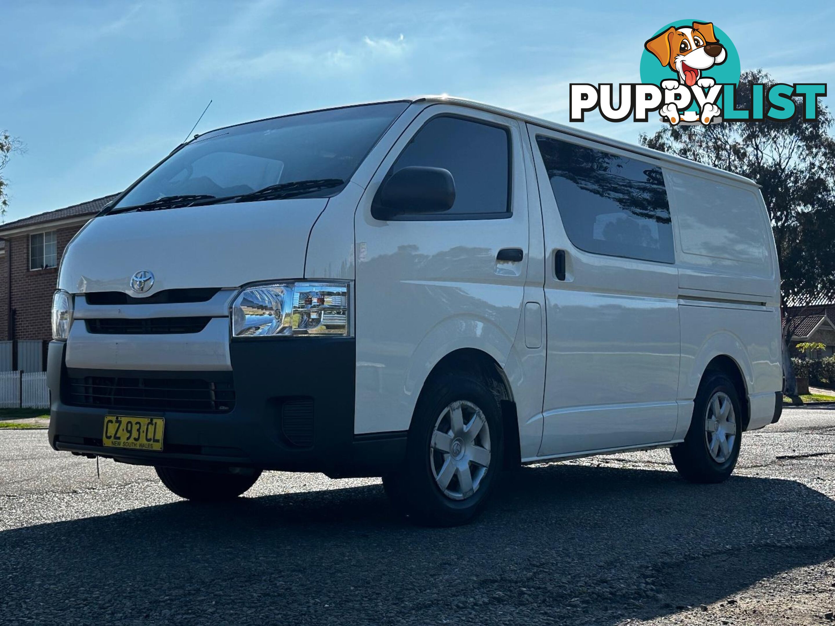 2014 TOYOTA HIACE LWB KDH201R MY14 4D VAN