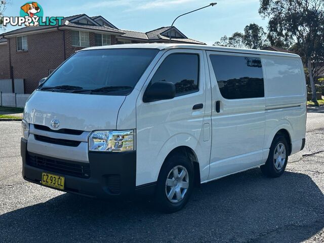 2014 TOYOTA HIACE LWB KDH201R MY14 4D VAN