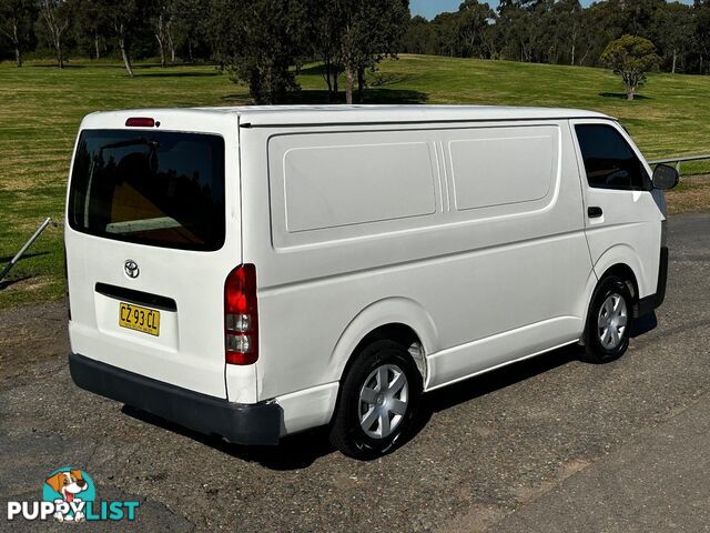 2014 TOYOTA HIACE LWB KDH201R MY14 4D VAN