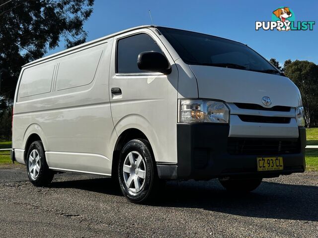 2014 TOYOTA HIACE LWB KDH201R MY14 4D VAN