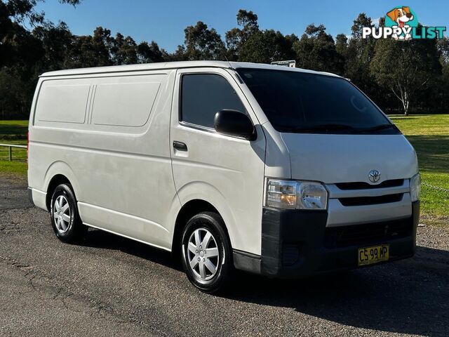 2014 TOYOTA HIACE LWB KDH201R MY14 4D VAN