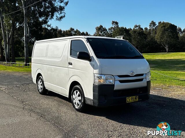 2014 TOYOTA HIACE LWB KDH201R MY14 4D VAN