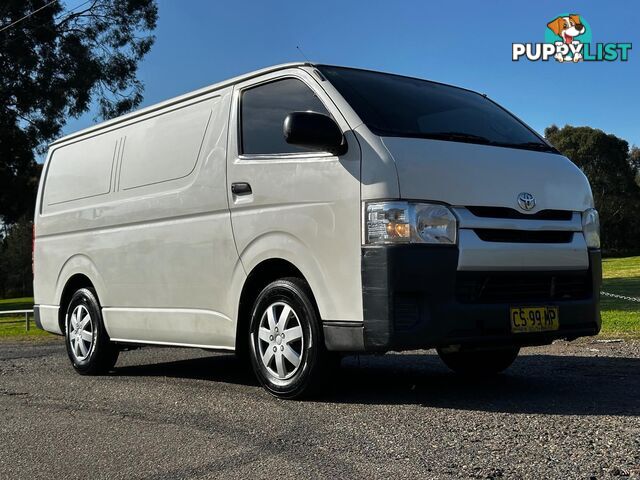 2014 TOYOTA HIACE LWB KDH201R MY14 4D VAN