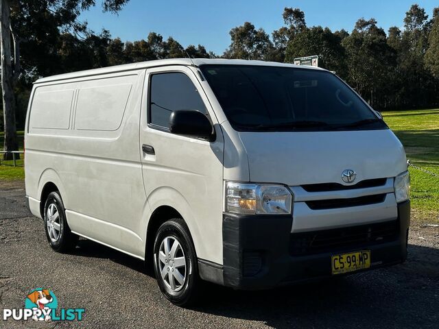 2014 TOYOTA HIACE LWB KDH201R MY14 4D VAN