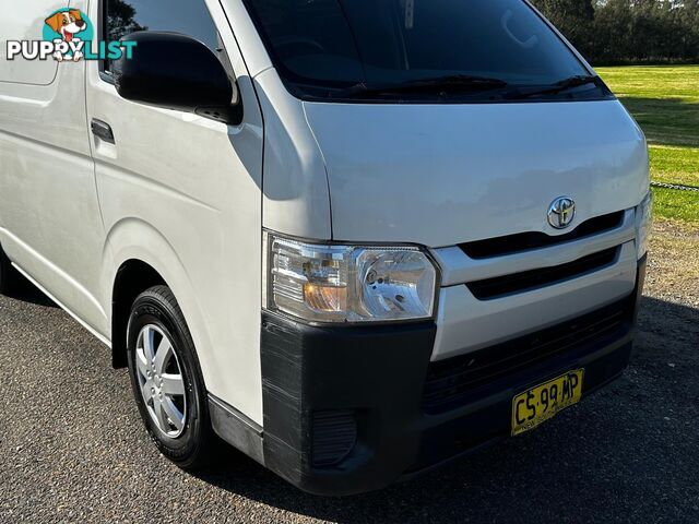 2014 TOYOTA HIACE LWB KDH201R MY14 4D VAN