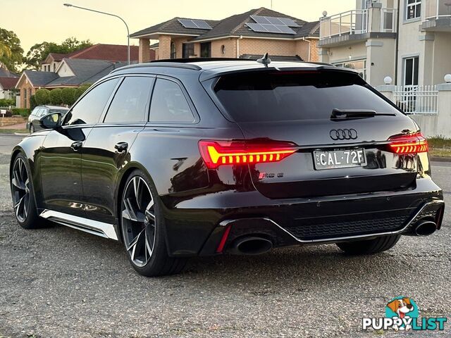 2020 AUDI RS 6 AVANT 4.0 TFSI QUATTRO MHEV 4A MY20 4D WAGON