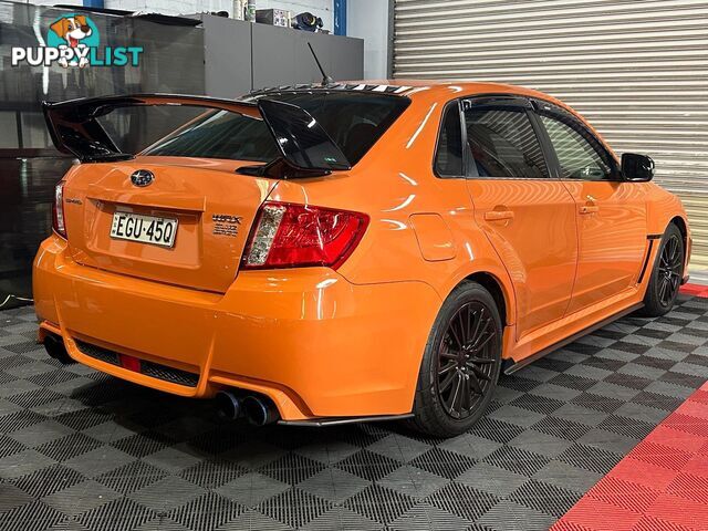 2012 SUBARU IMPREZA Clubspec WRX Sedan