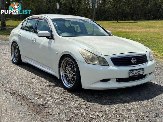 2007 NISSAN SKYLINE 350GT V36 4D SEDAN