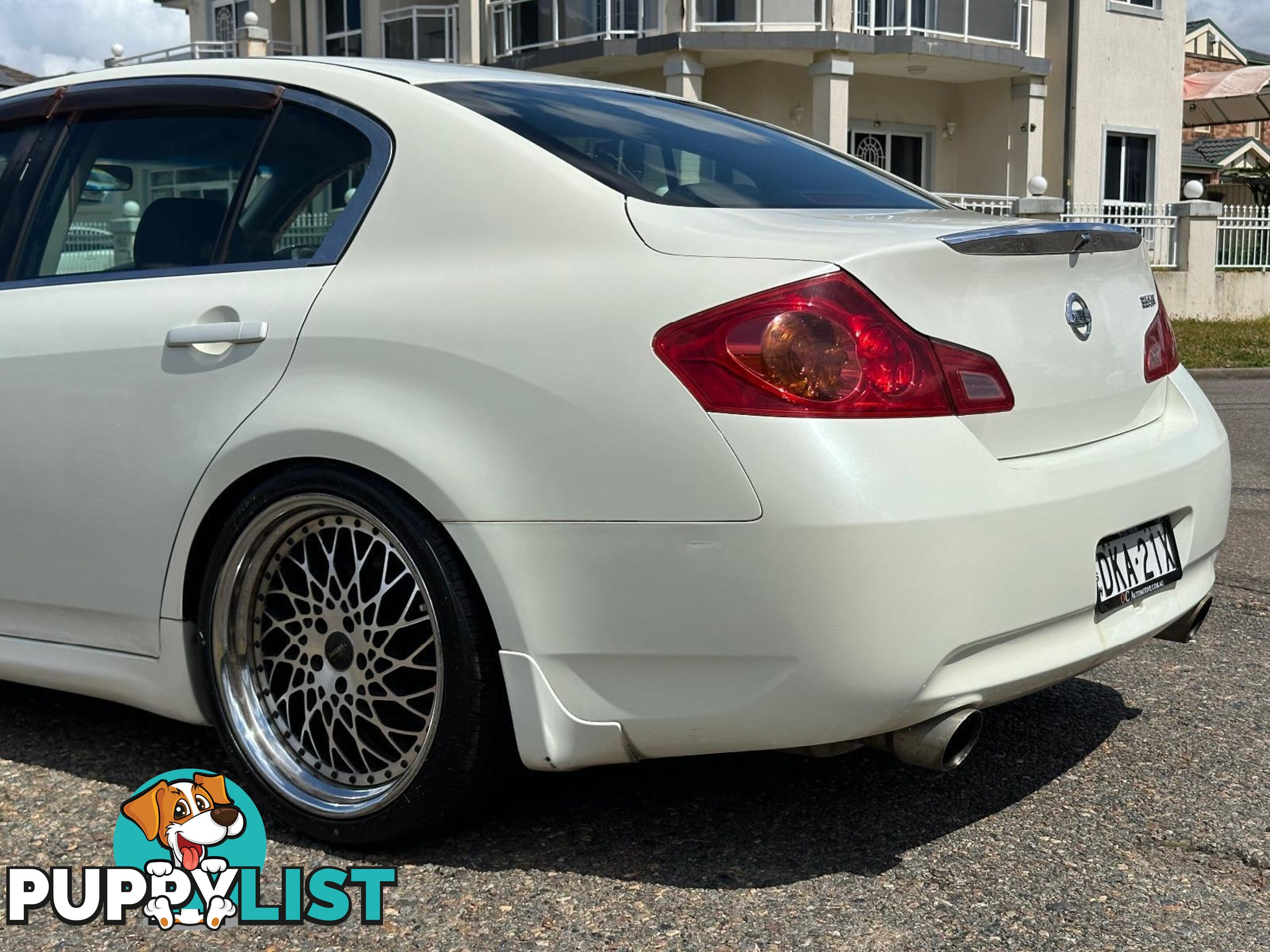 2007 NISSAN SKYLINE 350GT V36 4D SEDAN