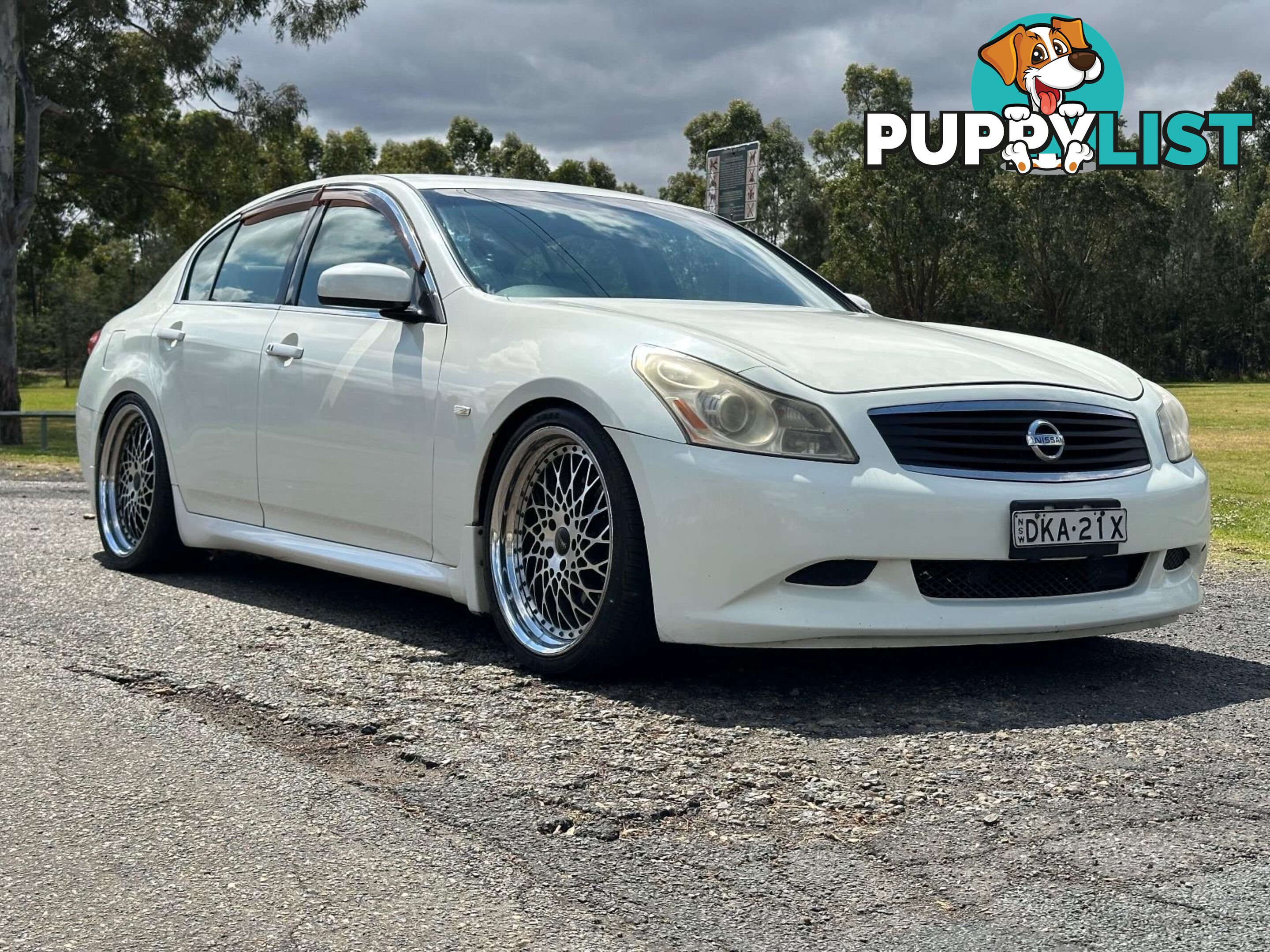 2007 NISSAN SKYLINE 350GT V36 4D SEDAN