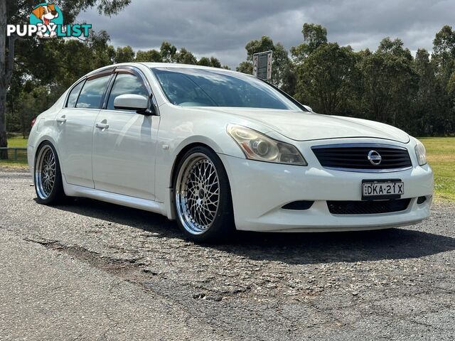 2007 NISSAN SKYLINE 350GT V36 4D SEDAN