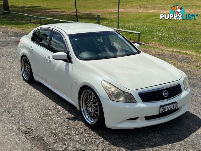 2007 NISSAN SKYLINE 350GT V36 4D SEDAN