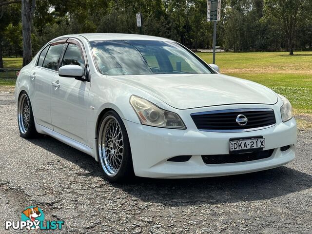 2007 NISSAN SKYLINE 350GT V36 4D SEDAN