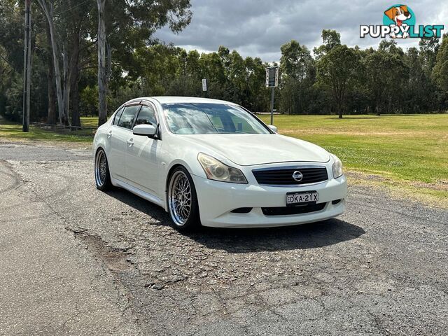 2007 NISSAN SKYLINE 350GT V36 4D SEDAN