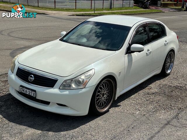 2007 NISSAN SKYLINE 350GT V36 4D SEDAN