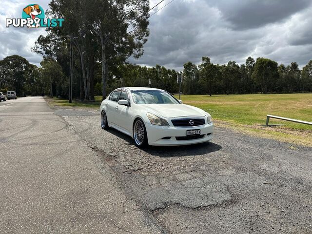 2007 NISSAN SKYLINE 350GT V36 4D SEDAN