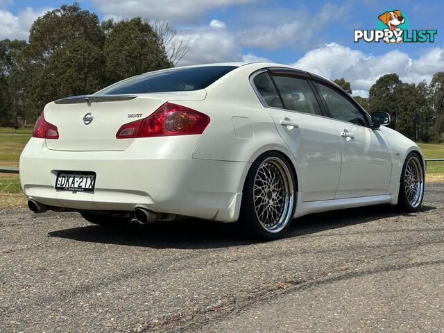 2007 NISSAN SKYLINE 350GT V36 4D SEDAN