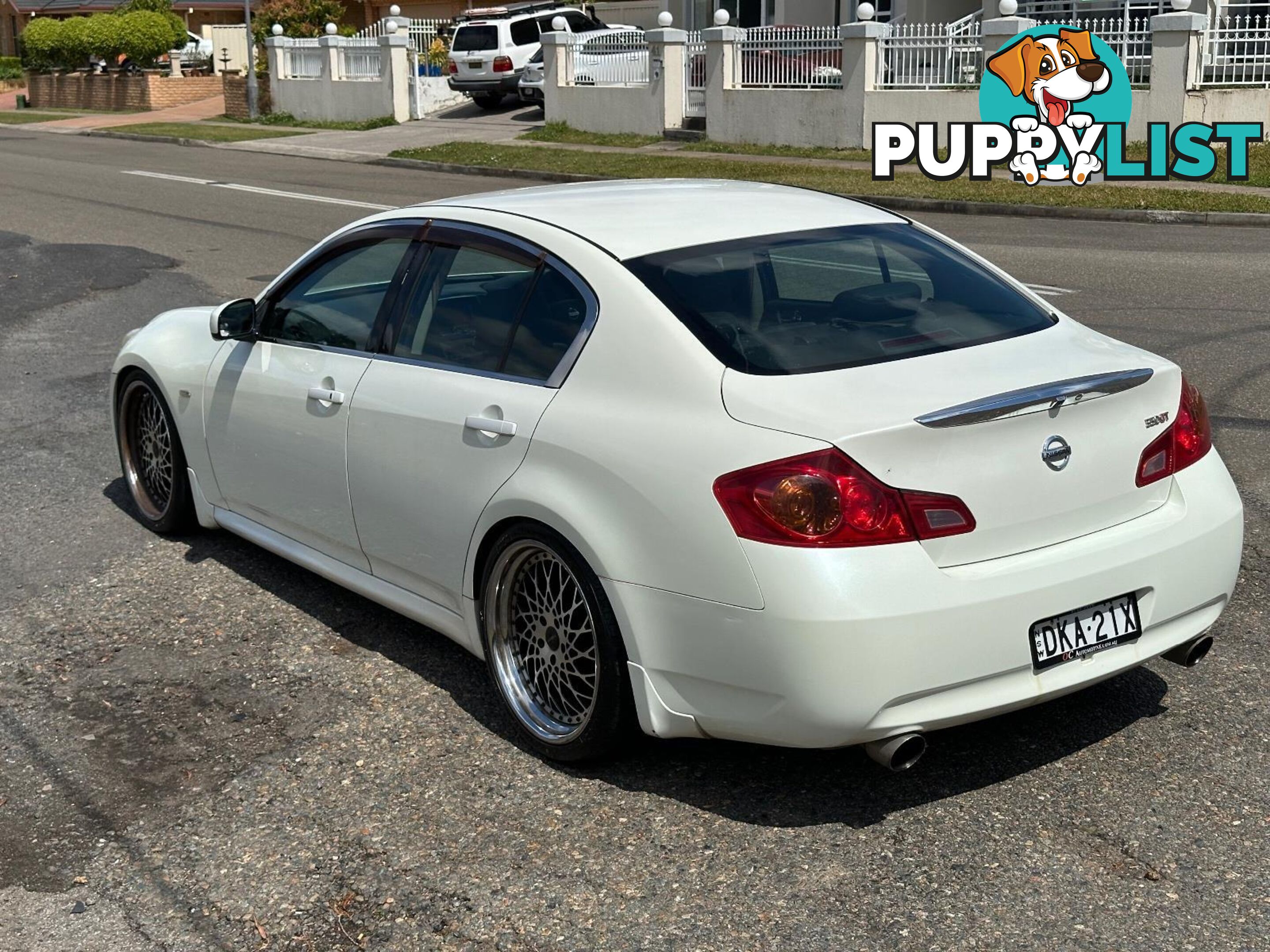 2007 NISSAN SKYLINE 350GT V36 4D SEDAN