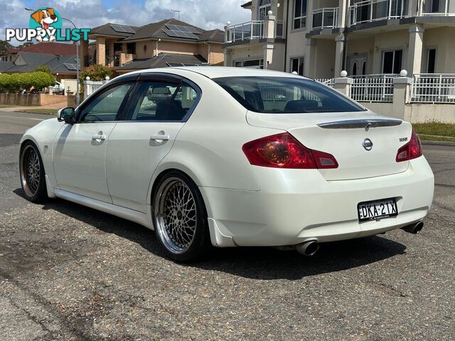 2007 NISSAN SKYLINE 350GT V36 4D SEDAN