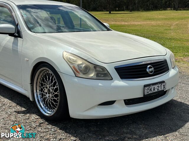 2007 NISSAN SKYLINE 350GT V36 4D SEDAN