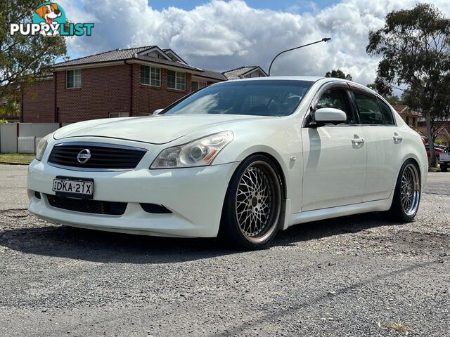 2007 NISSAN SKYLINE 350GT V36 4D SEDAN