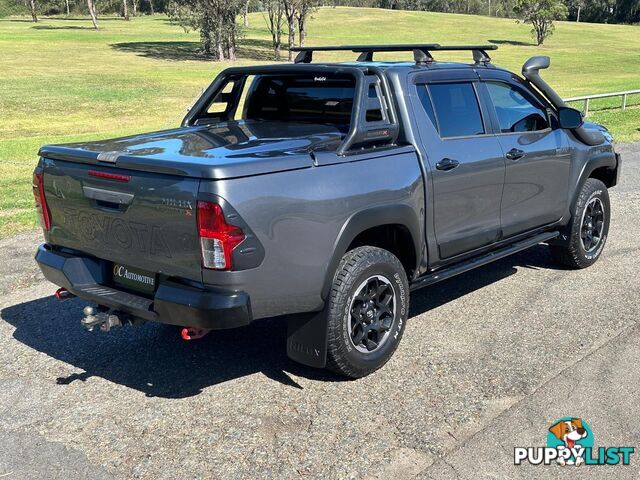 2018 TOYOTA HILUX RUGGED X (4x4) GUN126R DUAL CAB UTILITY