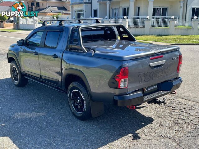 2018 TOYOTA HILUX RUGGED X (4x4) GUN126R DUAL CAB UTILITY