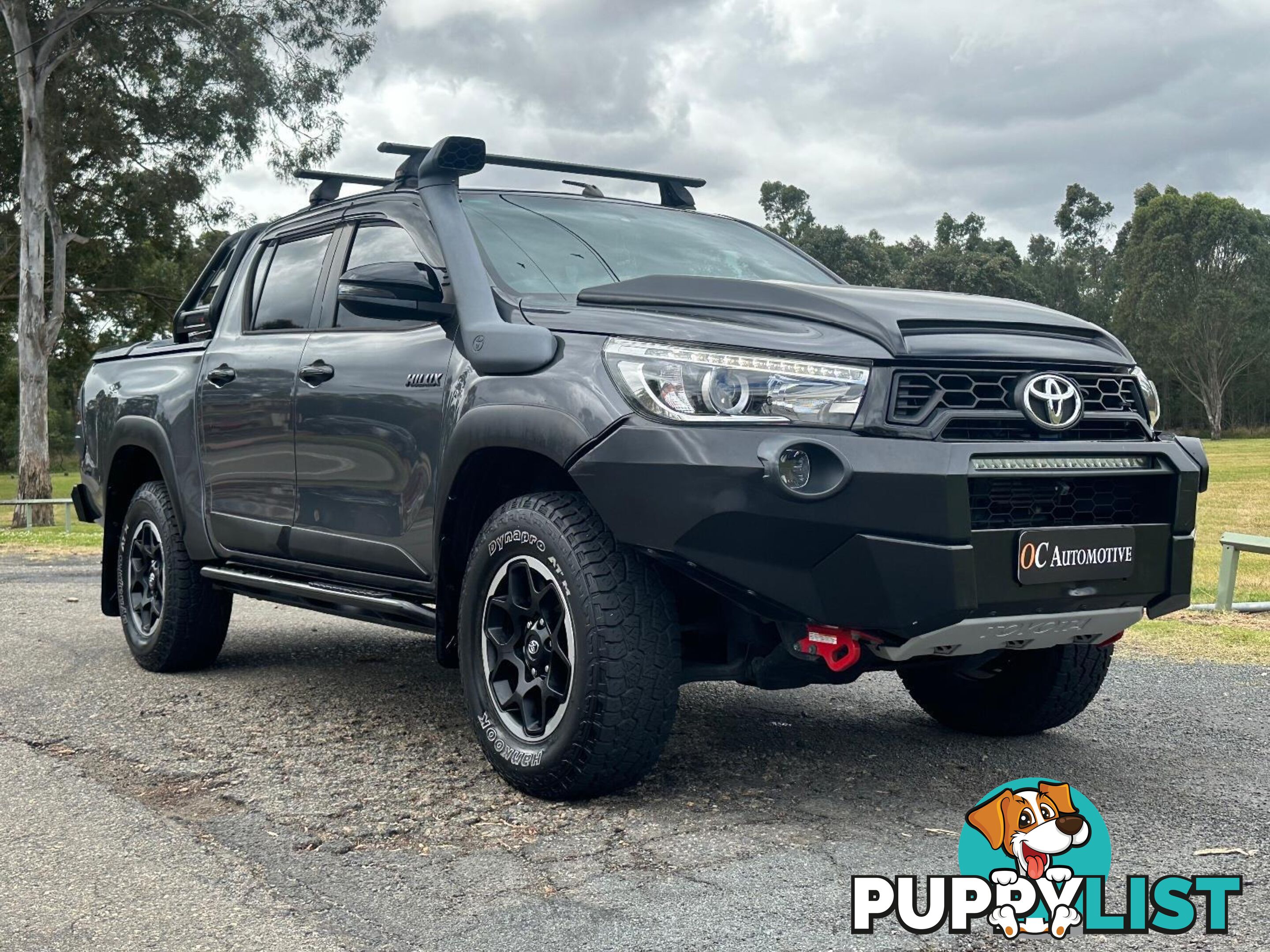 2018 TOYOTA HILUX RUGGED X (4x4) GUN126R DUAL CAB UTILITY