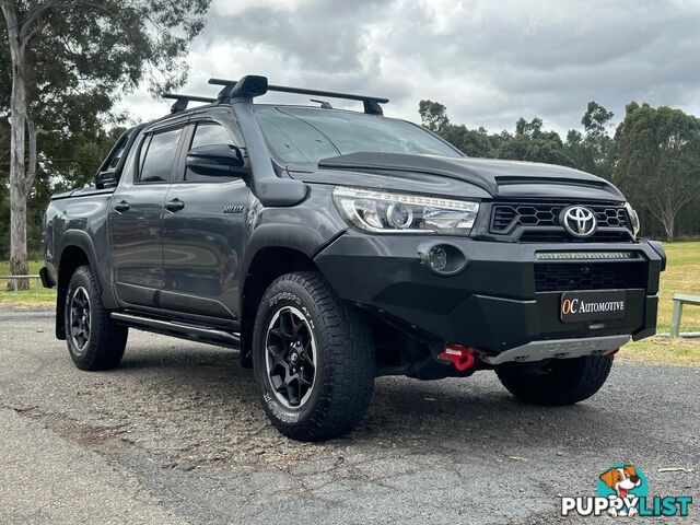 2018 TOYOTA HILUX RUGGED X (4x4) GUN126R DUAL CAB UTILITY