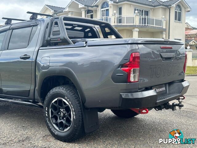 2018 TOYOTA HILUX RUGGED X (4x4) GUN126R DUAL CAB UTILITY