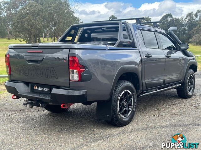 2018 TOYOTA HILUX RUGGED X (4x4) GUN126R DUAL CAB UTILITY