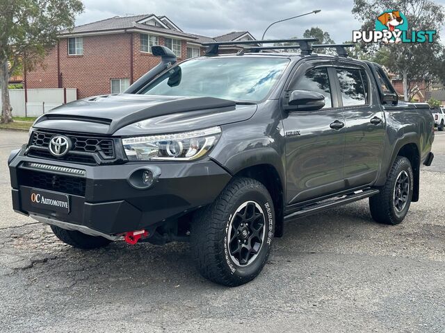 2018 TOYOTA HILUX RUGGED X (4x4) GUN126R DUAL CAB UTILITY