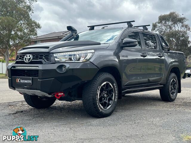 2018 TOYOTA HILUX RUGGED X (4x4) GUN126R DUAL CAB UTILITY