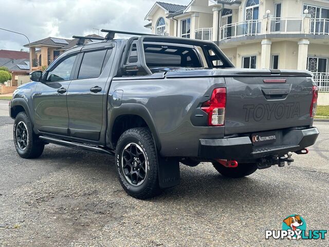 2018 TOYOTA HILUX RUGGED X (4x4) GUN126R DUAL CAB UTILITY