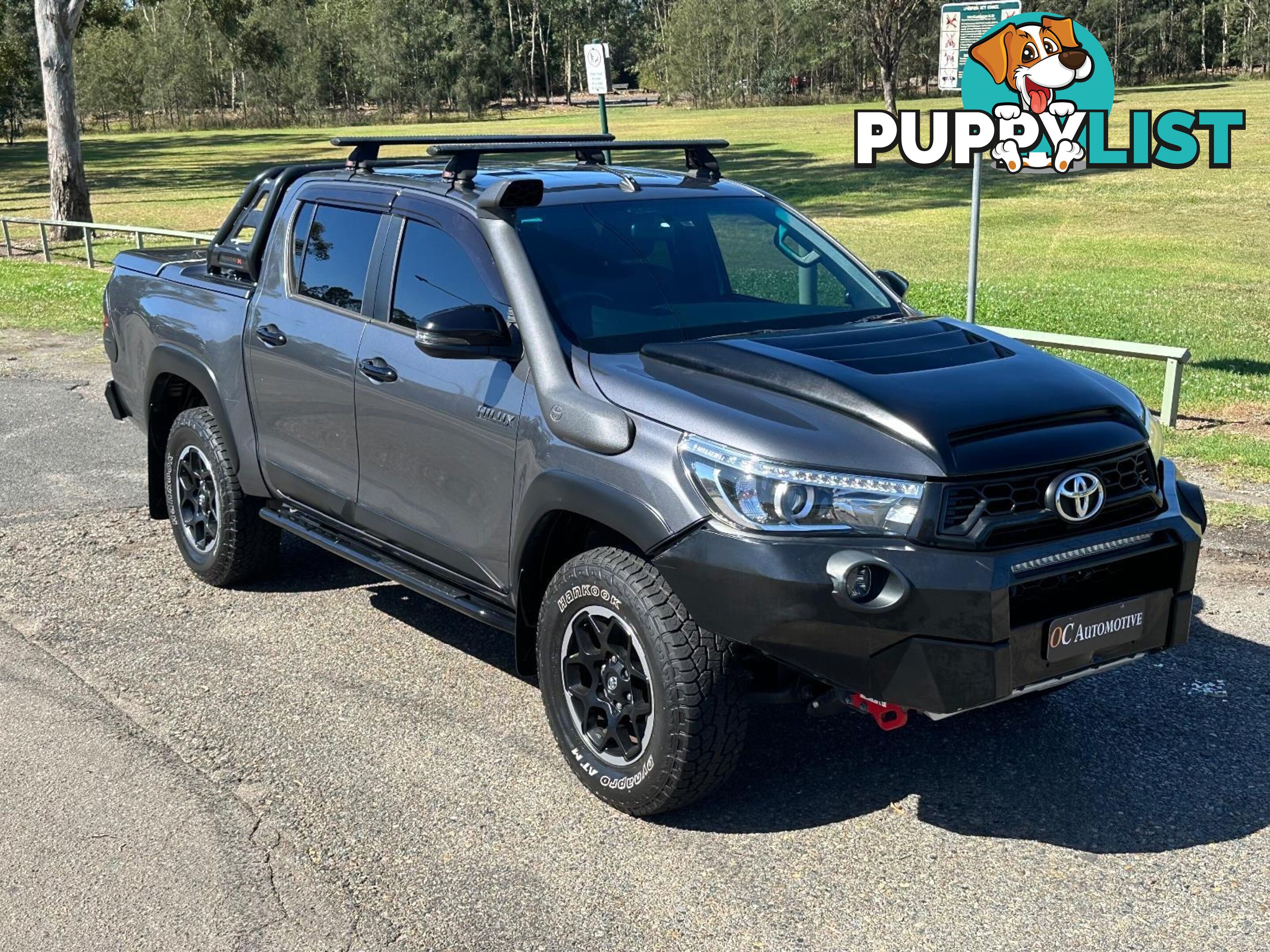 2018 TOYOTA HILUX RUGGED X (4x4) GUN126R DUAL CAB UTILITY