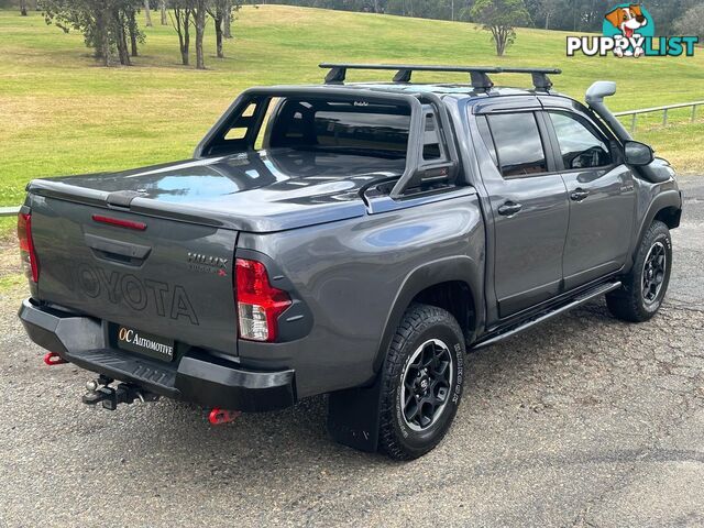 2018 TOYOTA HILUX RUGGED X (4x4) GUN126R DUAL CAB UTILITY