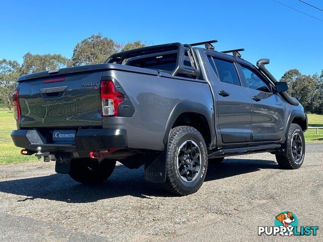 2018 TOYOTA HILUX RUGGED X (4x4) GUN126R DUAL CAB UTILITY