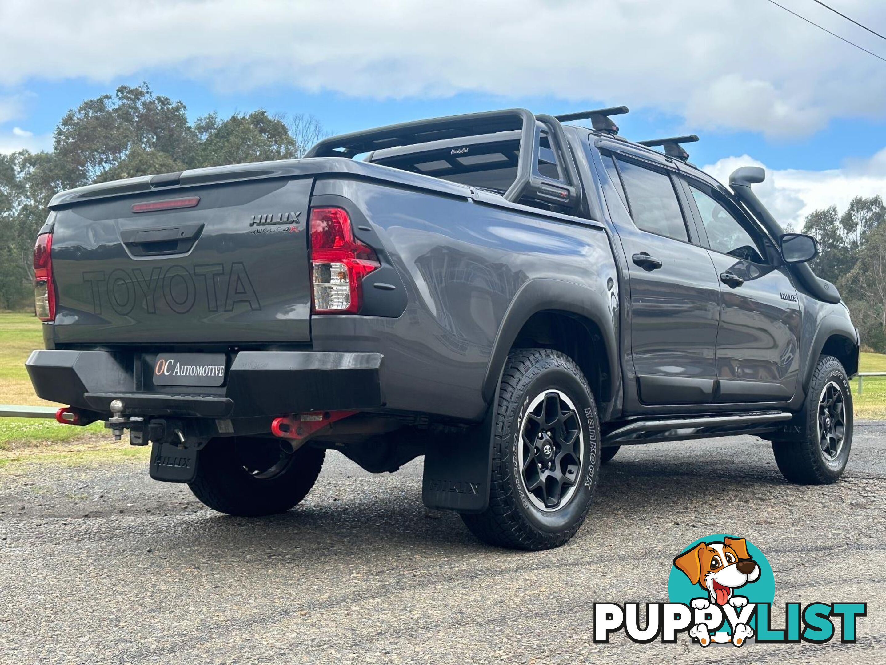 2018 TOYOTA HILUX RUGGED X (4x4) GUN126R DUAL CAB UTILITY