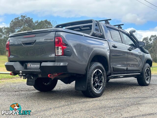 2018 TOYOTA HILUX RUGGED X (4x4) GUN126R DUAL CAB UTILITY