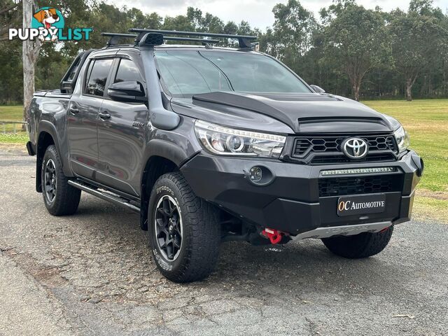 2018 TOYOTA HILUX RUGGED X (4x4) GUN126R DUAL CAB UTILITY